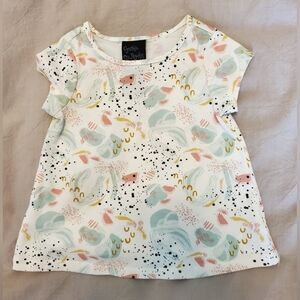 Cynthia Rowley Kids Tee with Pastel Patterns